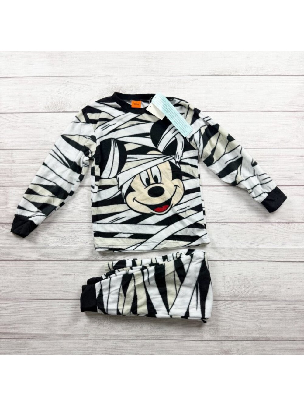 Disney Mickey Mouse Mummy Pajama Set Halloween Kids NWT 6